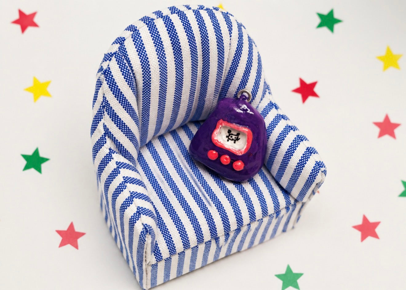 Tamagotchi key chain